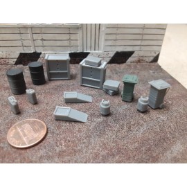 KustomtoyZ Hot Wheels  1/64 Joe's  Garage Diorama Lot USA Made Ramps Tool Boxes Custom