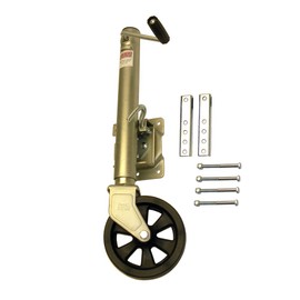 Pacific Rim Bolt ON Marine Swivel Jack 1500 LBS 8" Wheel ZINC