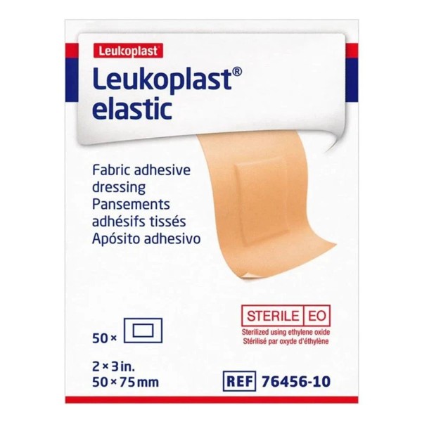 Leukoplast Elastic Adhesive Strip, 2 x 3 Inch BSN 7645610