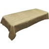 Backdrop King Inc, 100% Jute Hessian, Burlap Tablecloth Natural Color