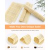 JIALEEY Bamboo Sushi Rolling Mat, 9.5x9.5 Inch, 6 PCS Set