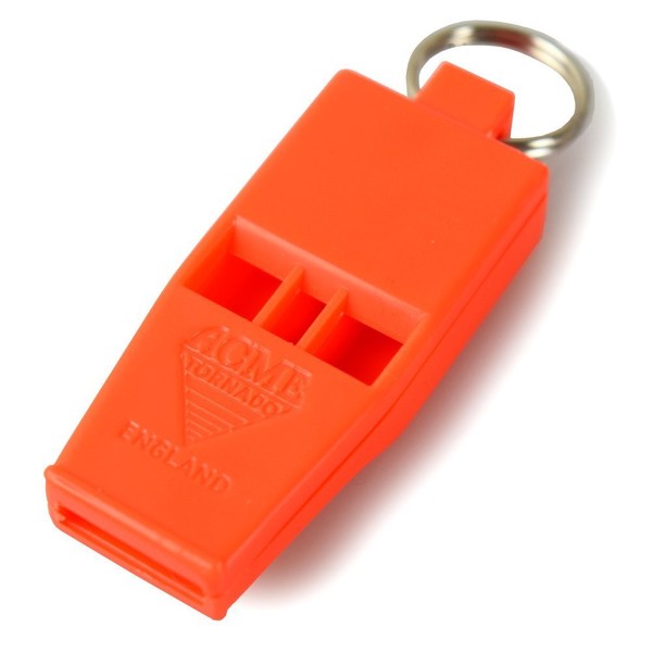 Acme Tornado Slimeline Whistle 636 Orange