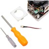 Gaming Console Mini Cooling Fan 3D Print Kit Quiet Replacement
