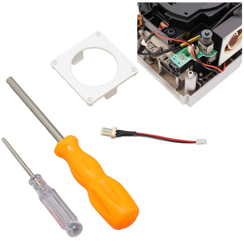 Gaming Console Mini Cooling Fan 3D Print Kit Quiet Replacement