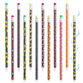 Vicloon Bleistift Kinder mit Radiergummi, 12 Stück Graphitstift Zylinder, Duft Bleistifte, Holzbleistifte für Kinder Party Klassenzimmer Belohnung Mitgebsel