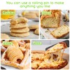Remeel Rolling Pin Dough Roller for Baking with Thickened Non