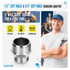 BFG BSP Reducing Nipple | 1/2 Inch Male Thread -