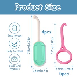 Pack of 9 Denture Puller Aligner Removal Tool Remover for Invisible Braces Tooth Splint Aligner Removal Tool Braces Remover Oral Care Accessories