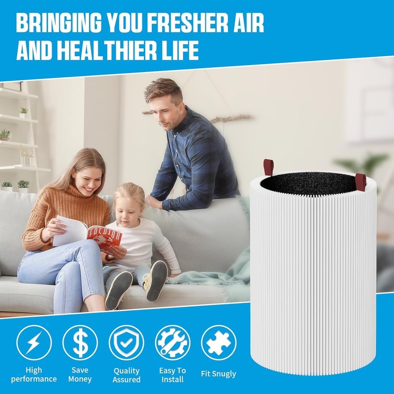 SAKEGDY 47501 47502 Replacement Filter Compatible with Nuwave Oxypure Air