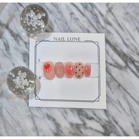 Handmade Nail Tips Cute Tomato   - I agree to the required reading (exchange, refund, shipping) / 수제 네일팁 귀여운 토마토   - 필독사항(교환환불,발송)동의합니다