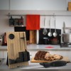 Electric Carving Knife Set - 2 Stainless-Steel Blades, Comfort Grip