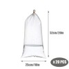 20 Pcs Plastic Fish Bags Storage Bag without Sealed 10"