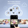 mibao CCTV Security Camera Outdoor, 1080P WiFi Security Camera, IP66
