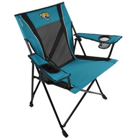 Kijaro Sports Fan Folding Chiar, 26" L x 35.5" W x 37" H, Jacksonville Jaguars
