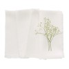 Solino Home Fringe Linen Dinner Napkins 20 x 20 Inch