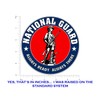 National Guard Seal Logo Military Vinyl Decal Sticker for Cars
