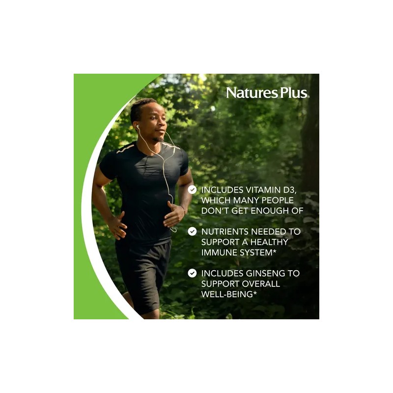 Natures Plus Source of Life Líquido Fruta Tropical Liquid Multivitamin,