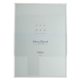 Sixtrees Cambridge 2-400-A4 Silver Plated Photo Frame for an A4 certificate sized (297mm x 210mm) Picture - Complete with microfibre polishing cloth.