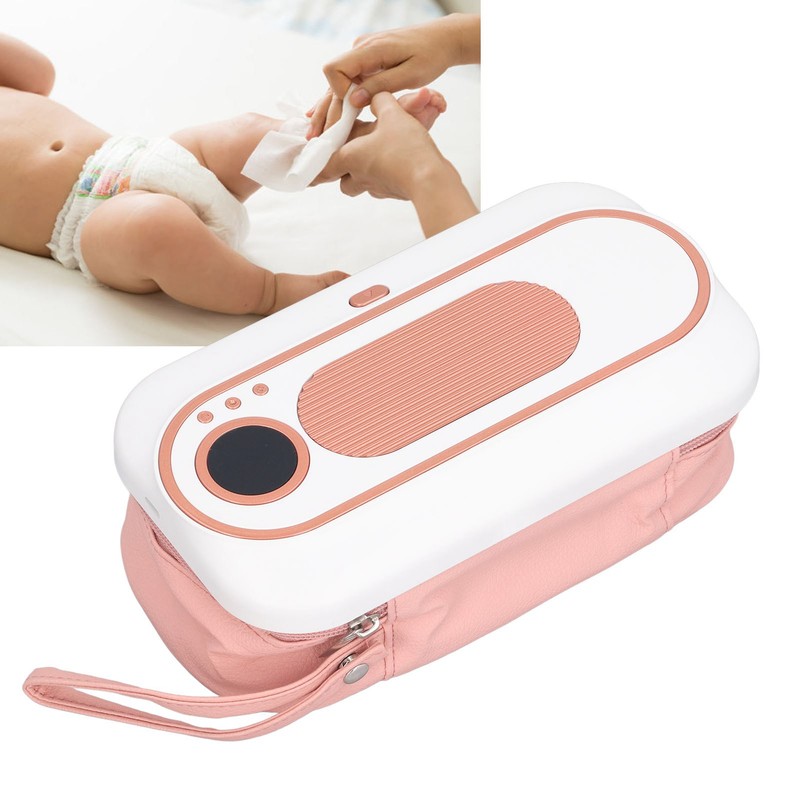 Baby Wipe Warmer Portable USB Rechargeable Constant Temperature Smart Wipes