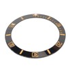 40mm Diameter Watch Bezel Insert Ring Clear Scale Luminous Ceramic