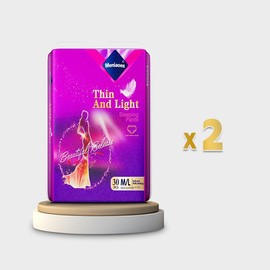 [Buy 1 get 1 free Period diaper] MENIAOES new sanitary napkin pants (30 piece set) 360° leak-proof and breathable, good for skin care night use/tampons - size: M/L(30pieces)40-65KG*2