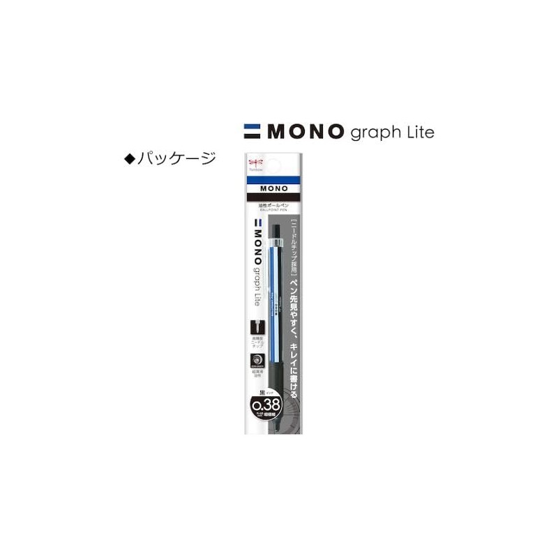 Tombow Permanent Ballpoint Pen Monogram Light 0.38 FCE-111A