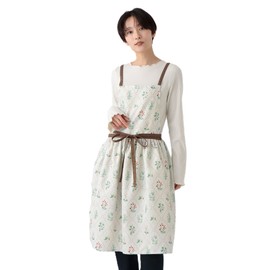 Afternoon Tea Living Apron HW61 Flower Apron, beige