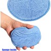 FONAROLL Microfiber Wax Applicator Pads - 6 Pack
