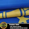 Nuibers Indiana Flag 3x5 FT Sturdy for Outside, Heavy Duty