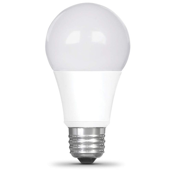 Feit Electric BPOM60/930CA/LED-12 60W Equivalent 10.6 Watt 12-Volt Low Voltage Boat, Marine, RV 12V A19 LED Light Bulb, 4.5" H x 2.3" D, 3000K Bright White