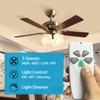 YukiHalu Universal Ceiling Fan Remote Control Kit, 3 Fan Speeds