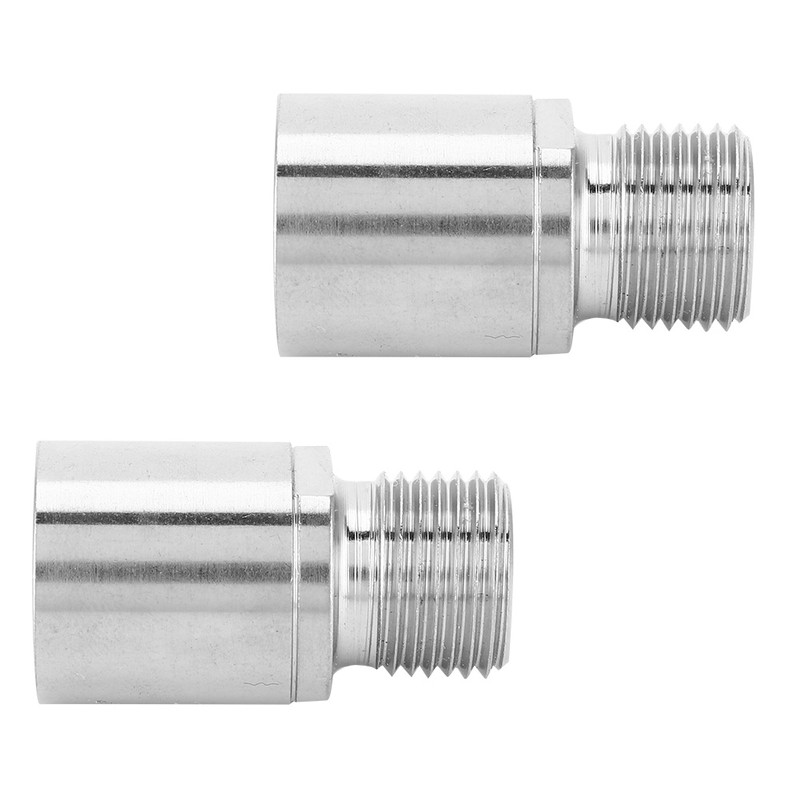 1 Pair Steel Bike Pedal Extenders Bicycle Pedal Spacers for