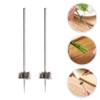 Yardwe 2 Pieces Onion Flower Cutter Stainless Steel Plum Blossom