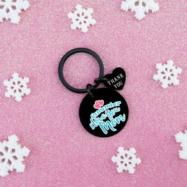 Valentine's Day Gift for Mom Keychain Gifts for Mom Unique Moms Gifts Mom Birthday Gifts from Daughter Son Best Mother's Day Keyring Gift Remember I Love You Mom