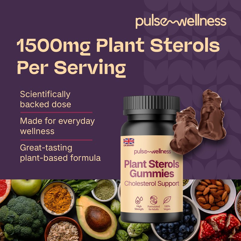 Pulse Wellness | Plant Sterols | Gummies | Mixed Berries