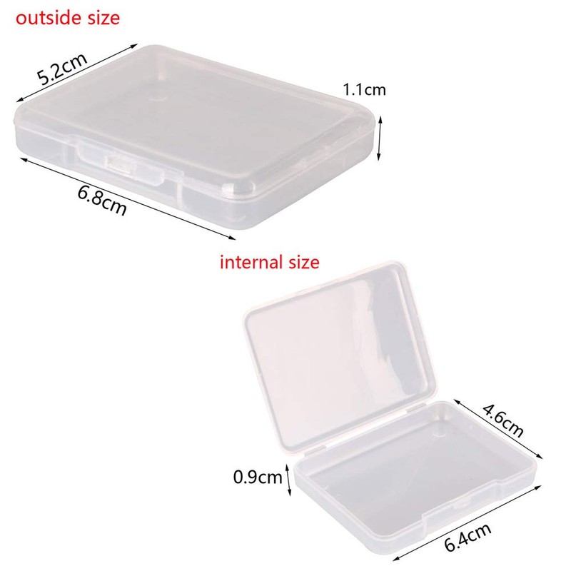 Gebildet 8 Pieces Mixed Sizes Rectangular Empty Mini Storage Box
