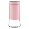 Premier Housewares Homeitem, Glass, steel, Pink, 12x12x24