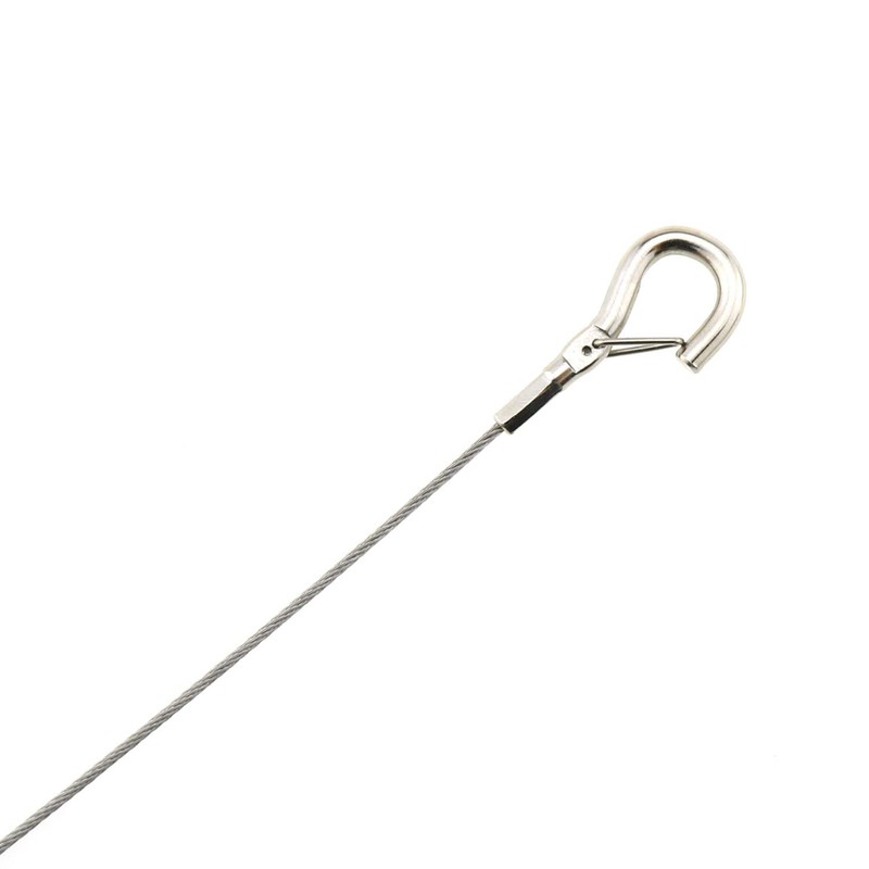 Gate Latch Cable Pull MEETOOT 2pcs 3.28ft Stainless Steel Gate