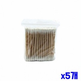 Premium Cotton Swabs, 400 Pieces x 5 Packs, with Free Ear Pick Face Accessories