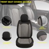 JIAMAOXIN Front Car Seat Covers 2-Piece Set Fit for Jeep