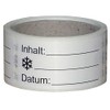 Freezer Labels, Foil Freezer Stickers, 62 x 30 mm, Black