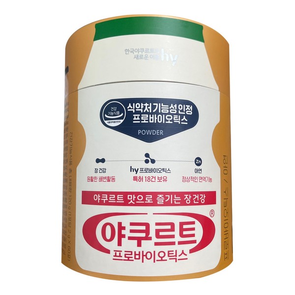 Korea Yakult Yakult Probiotics 2g x 60 packets / Circle / 한국야쿠르트 야쿠르트 프로바이오틱스 2g x 60포 /써클