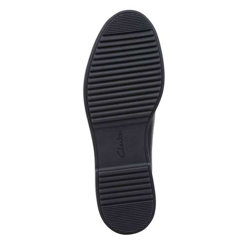 Clarks Raisie - Mocasines para Mujer, Cuero Azul Marino, 22