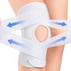 ZEAMO Knee Support with Patella Gel Pads for Men and