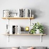 Shelf Brackets, 4 Pack L Shape 6 x 8 inch