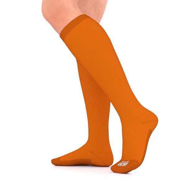 Go2Socks Team Gear Compression Socks | Men & Women | Hiking, Runners, Soccer, Football, Nurses | 15-20 mmHg