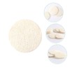FOMIYES 15pcs Face Loofah Scrub Pads Exfoliating Loofah Cleansing Pad