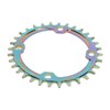 Mountain Bike Chainring Aluminium Alloy 32T Single Speed Oval Bike