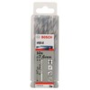 Bosch 2608585504 Din338 HSS-G Metal Drill Bit, 7.6mm x 75mm x 117mm, Silver, Pack of 10