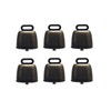 sysoon 6 Small Brass Bells Cow Horse Sheep Grazing Copper